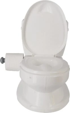 Basic Dolu Educatief Kinder Toilet Met Geluid - Wit