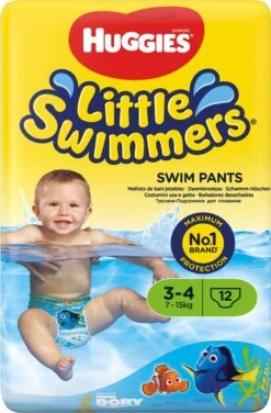 Huggies Little Swimmers - Zwemluiers - Maat 3/4 - (7 Tot 15 Kg) - Voordeelverpakking - 36 Stuks -Winkel Voor Babyverzorgingsproducten 788x1200