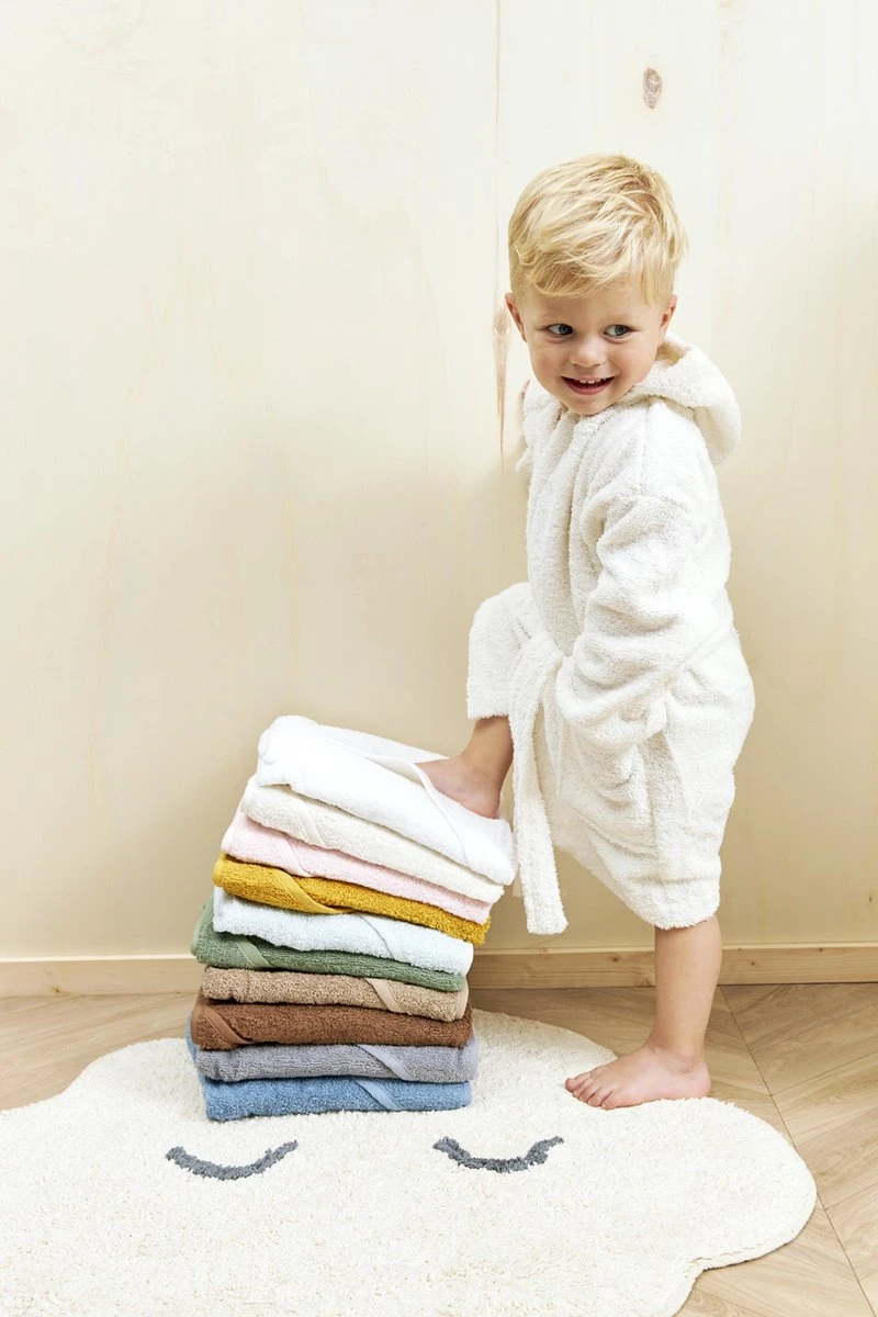 Meyco Badcape Basic Badstof - Forest Green - 75x75cm 4 Meyco Badcape Basic Badstof - Forest Green - 75x75cm - Afbeelding 2