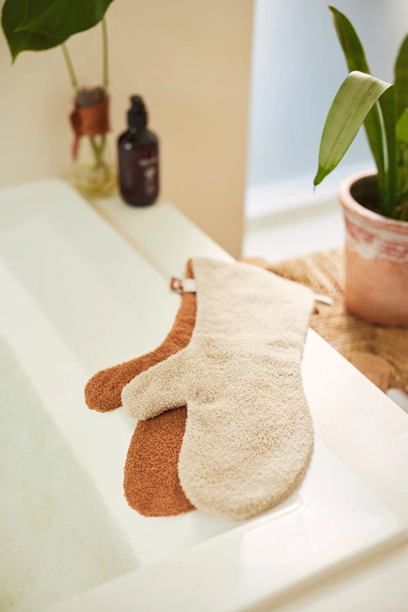 Jollein Baby Washand Badstof - Jeans Blue 5 Jollein Baby Washand Badstof - Jeans Blue - Afbeelding 3