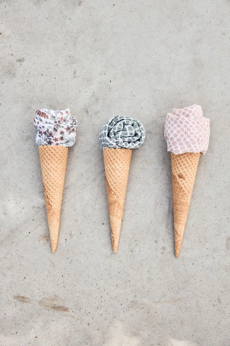 Jollein Hydrofiel Multidoek Snake 70x70cm - Pale Pink - 3 Stuks 11 Jollein Hydrofiel Multidoek Snake 70x70cm - Pale Pink - 3 Stuks - Afbeelding 9