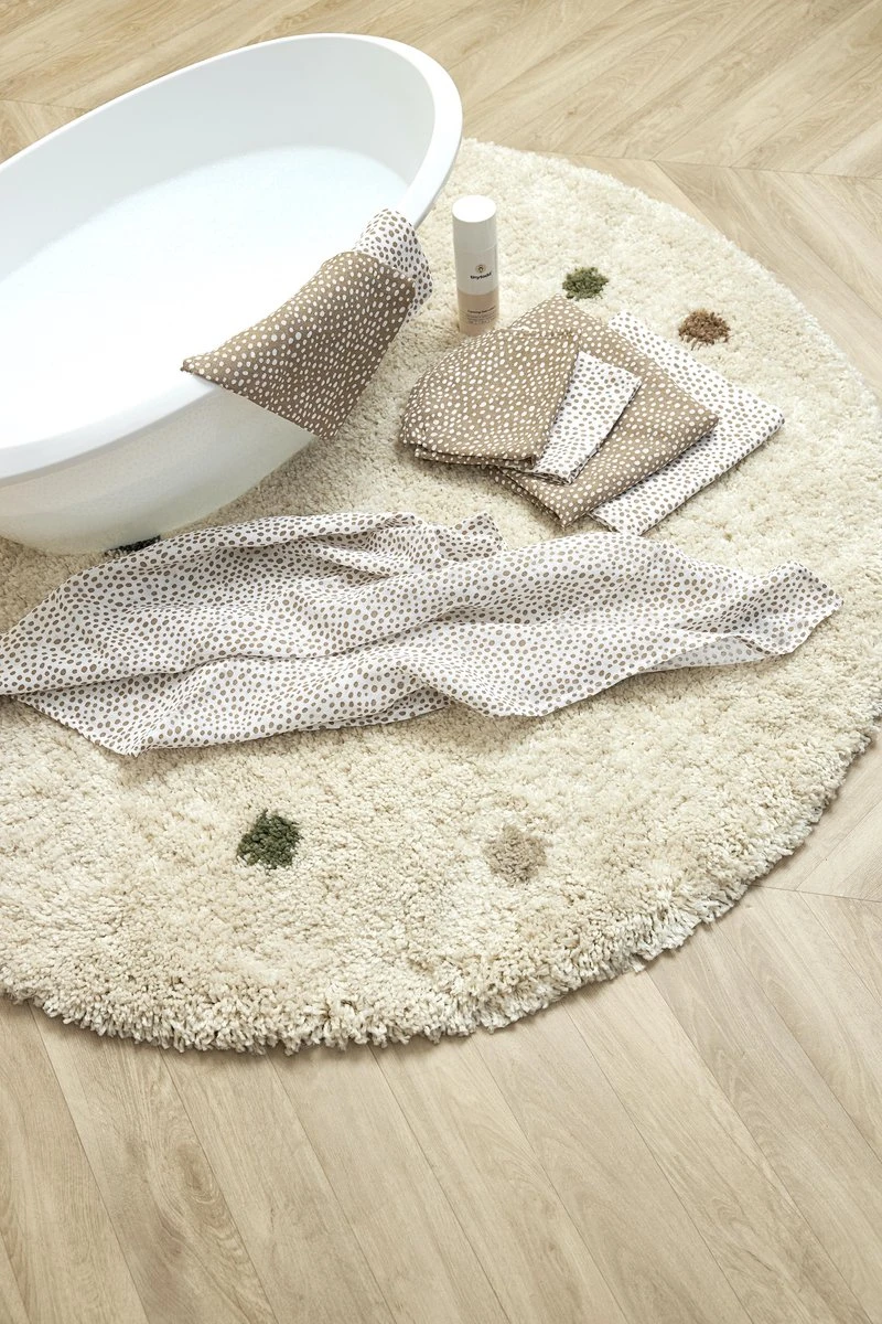 Meyco Cheetah Swaddle - 2-pack - Hydrofiel - Taupe - 120x120cm 4 Meyco Cheetah Swaddle - 2-pack - Hydrofiel - Taupe - 120x120cm - Afbeelding 2