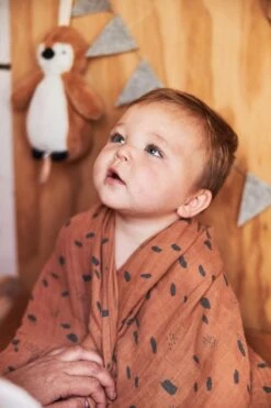 Jollein Hydrofiel Multidoek Spot 70x70cm - Caramel - 3 Stuks -Winkel Voor Babyverzorgingsproducten 800x1200 85