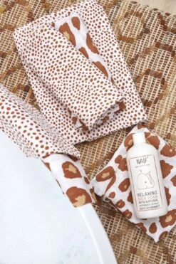 Meyco Cheetah/Panter Swaddle - 2-pack - Hydrofiel - Camel - 120x120cm -Winkel Voor Babyverzorgingsproducten 800x1200 91