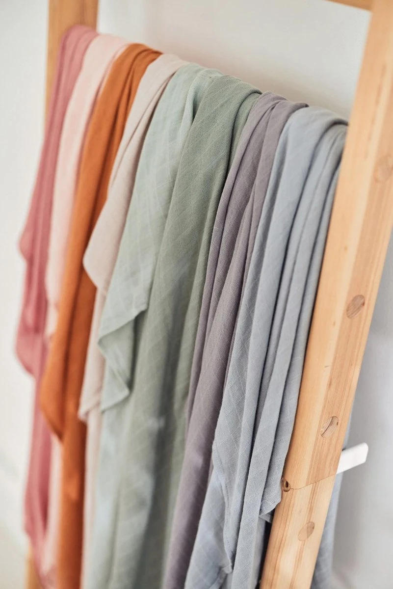 Jollein Hydrofiele Doek Small 70x70cm Bamboe Katoen - Storm Grey - 4 Stuks 12 Jollein Hydrofiele Doek Small 70x70cm Bamboe Katoen - Storm Grey - 4 Stuks - Afbeelding 10