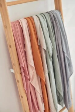 Jollein Hydrofiele Doek Small 70x70cm Bamboe Katoen - Caramel - 4 Stuks -Winkel Voor Babyverzorgingsproducten 801x1200 30