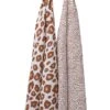 Meyco Cheetah/Panter Swaddle - 2-pack - Hydrofiel - Camel - 120x120cm -Winkel Voor Babyverzorgingsproducten 804x1200 6