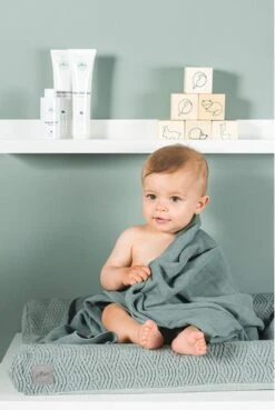 Jollein Hydrofiele Doek Large 115x115cm Bamboe Katoen - Ash Green - 2 Stuks -Winkel Voor Babyverzorgingsproducten 804x1200 8