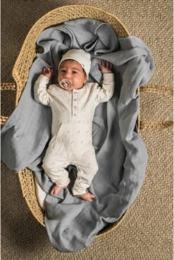 Jollein Hydrofiele Doek Large 115x115cm Bamboe Katoen - Ash Green - 2 Stuks -Winkel Voor Babyverzorgingsproducten 806x1200 6