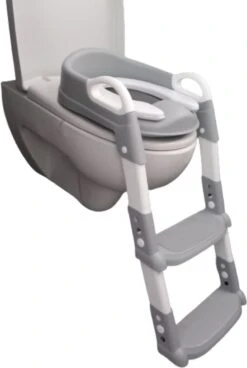 WC Verkleiner- WC Verkleiner Met Trapje- Extra Veilig- Opvouwbaar- Verstelbaar - Grijs & Wit - Toilet Trainer Voor Kind En Peuter -Winkel Voor Babyverzorgingsproducten 806x1200 7
