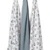 Meyco Animal Swaddle 3-pack - Hydrofiel - Multicolor - 120x120cm -Winkel Voor Babyverzorgingsproducten 815x1200