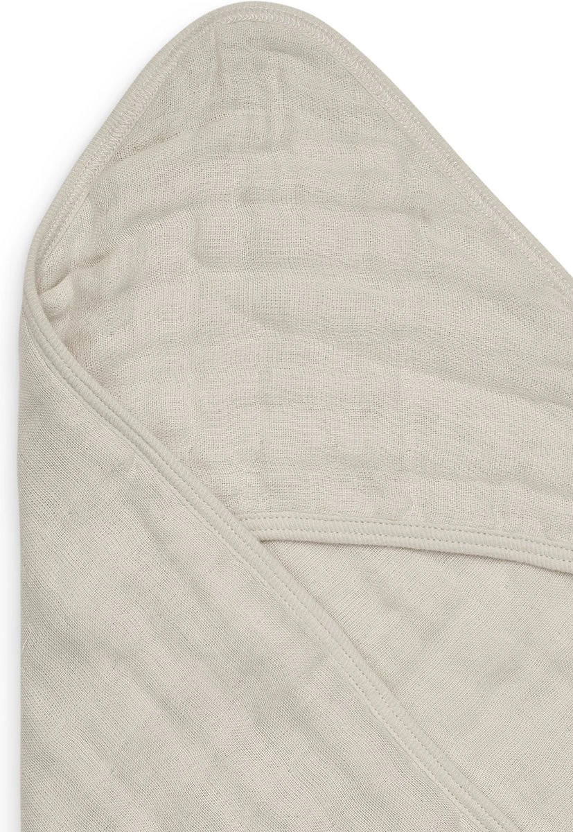Jollein Badcape Wrinkled 75x75cm - Nougat 6 Jollein Badcape Wrinkled 75x75cm - Nougat - Afbeelding 5