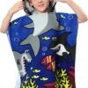 JAXY Badcape Baby - Badcape - Baby Badjas - Omslagdoek - Omslagdoek - Baby Handdoek Met Capuchon - Strandhanddoek - Badponcho - Poncho Handdoek - Microfiber - 60x90cm - Haai Donkerblauw -Winkel Voor Babyverzorgingsproducten 850x1200 8