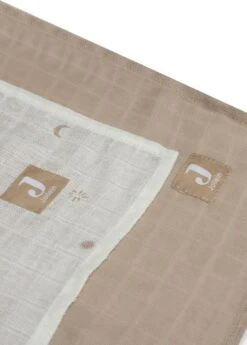 Jollein Hydrofiele Doek Large 115x115cm Stargaze - Biscuit - 2 Stuks -Winkel Voor Babyverzorgingsproducten 858x1200