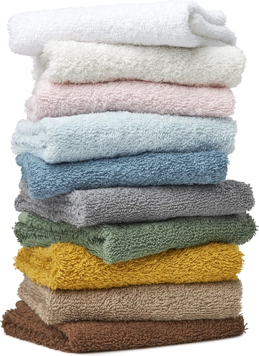 Meyco Badcape Basic Badstof - Denim - 75x75cm 5 Meyco Badcape Basic Badstof - Denim - 75x75cm - Afbeelding 3