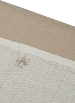 Jollein Hydrofiele Doek Small 70x70cm Stargaze - Biscuit - 3 Stuks -Winkel Voor Babyverzorgingsproducten 877x1200