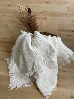 Merkloos Hydrofiele Doek XL 4 Layer Dik Swaddle - Baby Muslin Swaddle - Kraamcadeau - Katoenen Mousseline Baby Deken - Baby Badhanddoek