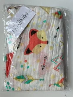 2 Stuks - Hydrofiele Doek XL - 120x120 Cm - Inbakerdoek - Tipi Tent Beer - Safari Dieren - Swaddle Doek Groot - Hydrofiele Luier -Winkel Voor Babyverzorgingsproducten 900x1200 8