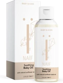 Naïf Verzachtende Babyolie - Baby En Kind - 100ml - Met Natuurlijke Ingrediënten