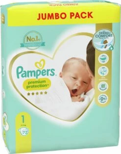 Pampers® Pampers Premium Protection Maat 1 (2-5kg) - 216 Luiers -Winkel Voor Babyverzorgingsproducten 940x1200 1