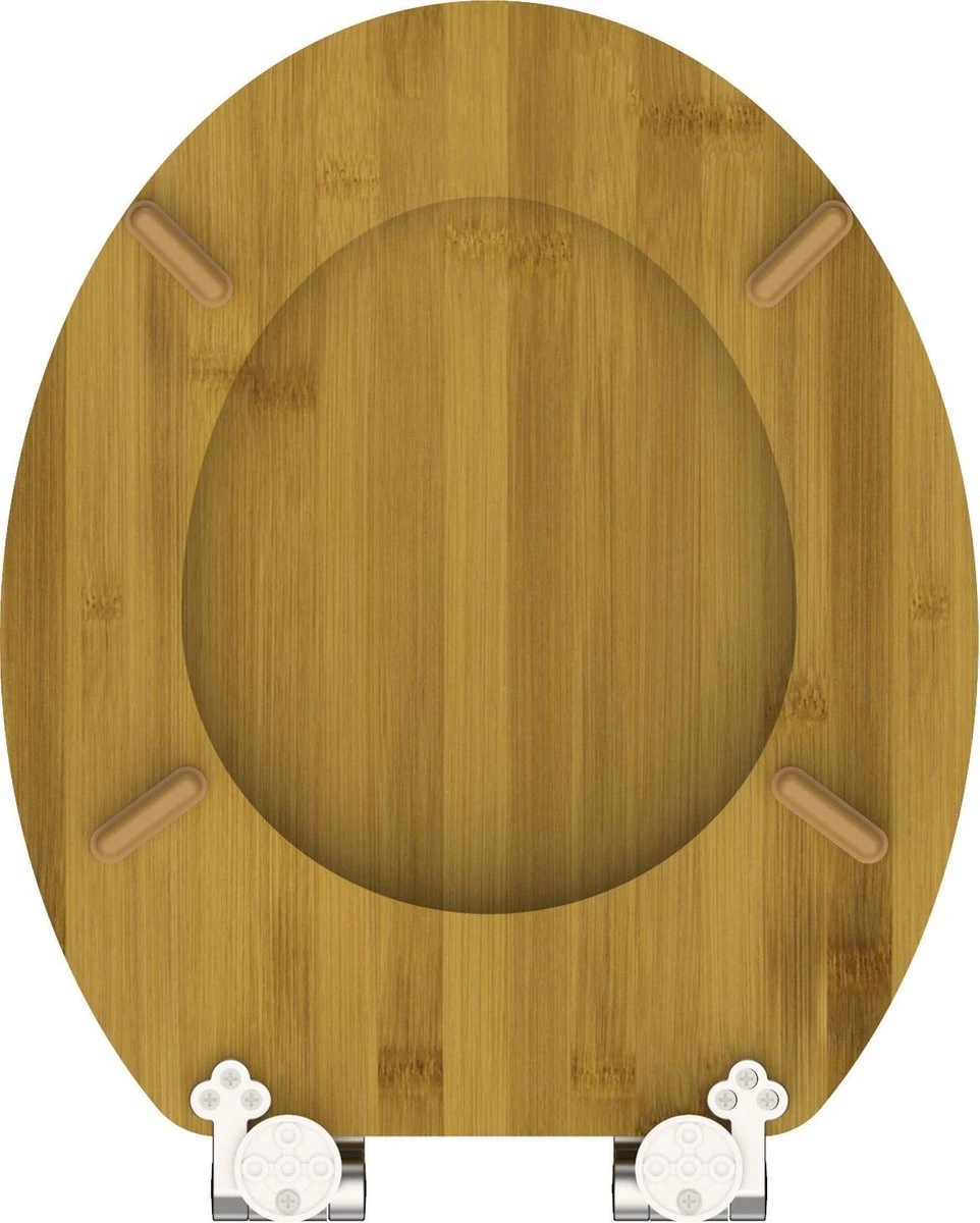 OMID HOME® Bamboe Toiletbril - Toiletbril - Duurzaam Design - Wc Bril - LIMITED EDITION - Hoogwaardig Bamboe 4 OMID HOME® Bamboe Toiletbril - Toiletbril - Duurzaam Design - Wc Bril - LIMITED EDITION - Hoogwaardig Bamboe - Afbeelding 2