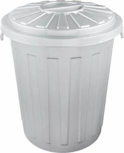 AFVALBAK ROND M/D MAXI BIN 36X42 - 23 L GRIJS OK KEEEPER 10213 -Winkel Voor Babyverzorgingsproducten 968x1200