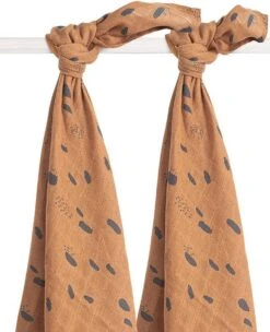 Jollein Hydrofiel Multidoek Meadow 115x115cm - Rosewood - 2 Stuks -Winkel Voor Babyverzorgingsproducten 974x1200 1