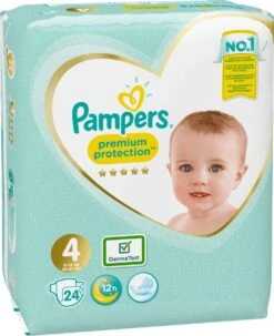 Pampers® Pampers Premium Protection - Maat 4 (Maxi) 9-14 Kg - 24 Stuks - Luiers -Winkel Voor Babyverzorgingsproducten 977x1200