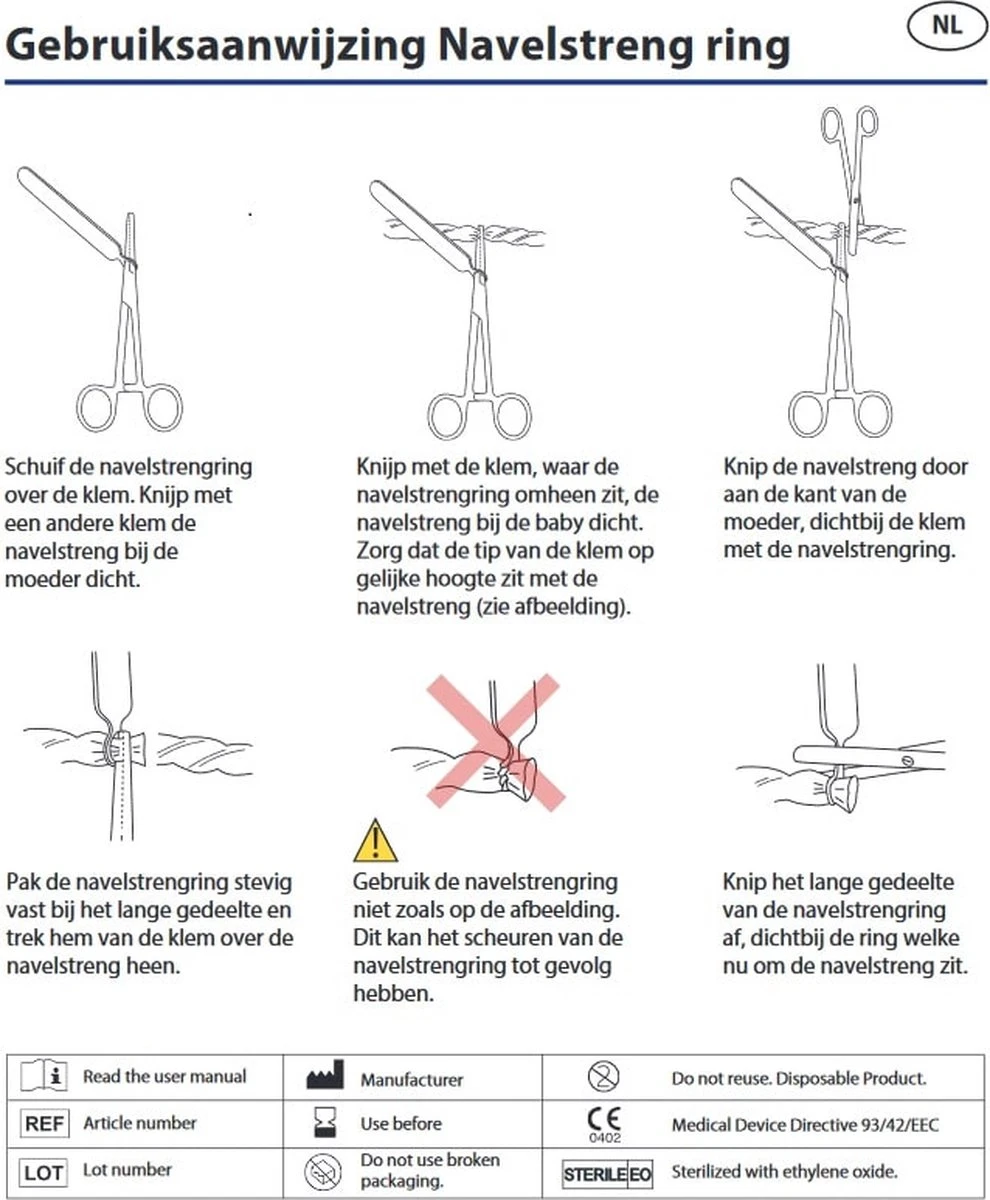 Cordring / Navelstreng-ring (latexvrij) | (navelstreng, Navelklem, Cordring Navelstreng, Cord Ring) 4 Cordring / Navelstreng-ring (latexvrij) | (navelstreng, Navelklem, Cordring Navelstreng, Cord Ring) - Afbeelding 2