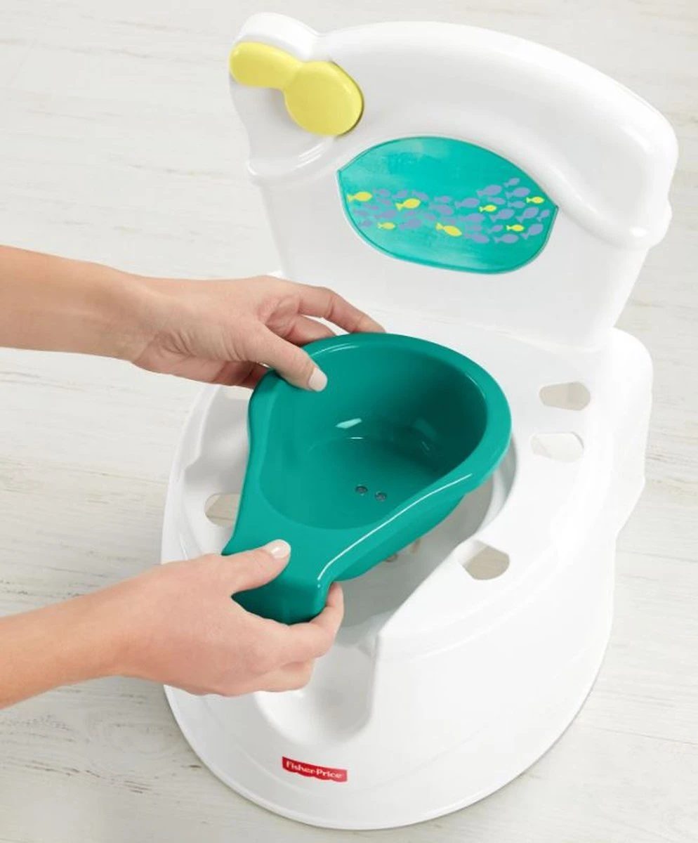 Fisher Price Fisher-Price Sea Me Flush - Potje Peuter - Potje Met Geluid 4 Fisher Price Fisher-Price Sea Me Flush - Potje Peuter - Potje Met Geluid - Afbeelding 2