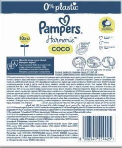 Pampers® Pampers Harmonie Coco - Billendoekjes Met Biologische Kokosolie - 756 Doekjes -Winkel Voor Babyverzorgingsproducten 996x1200